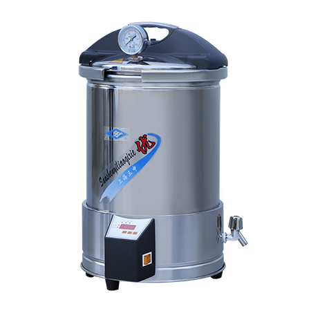 上海三申YX280/15(定時數(shù)控)手提式滅菌器高壓滅菌鍋15L