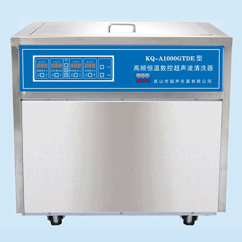 KQ-A1000GTDE型超聲波清洗機 高頻恒溫數(shù)控超聲波清洗器